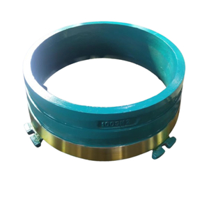 矿石破碎机高锰钢破碎壁 GP100S圆锥破碎机定锥衬板 矿山破碎设备耐磨配件