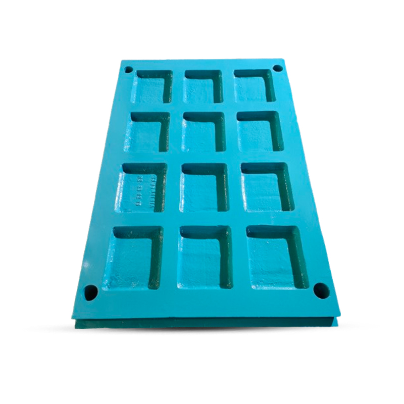 颚式破碎机固定颚板 矿山破碎设备耐磨配件厂家铸造高锰钢材质颚破齿板