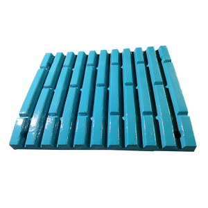 C160颚式破碎机固定颚板 高锰铬钢材质鄂破齿板 适用中高硬度矿石破碎