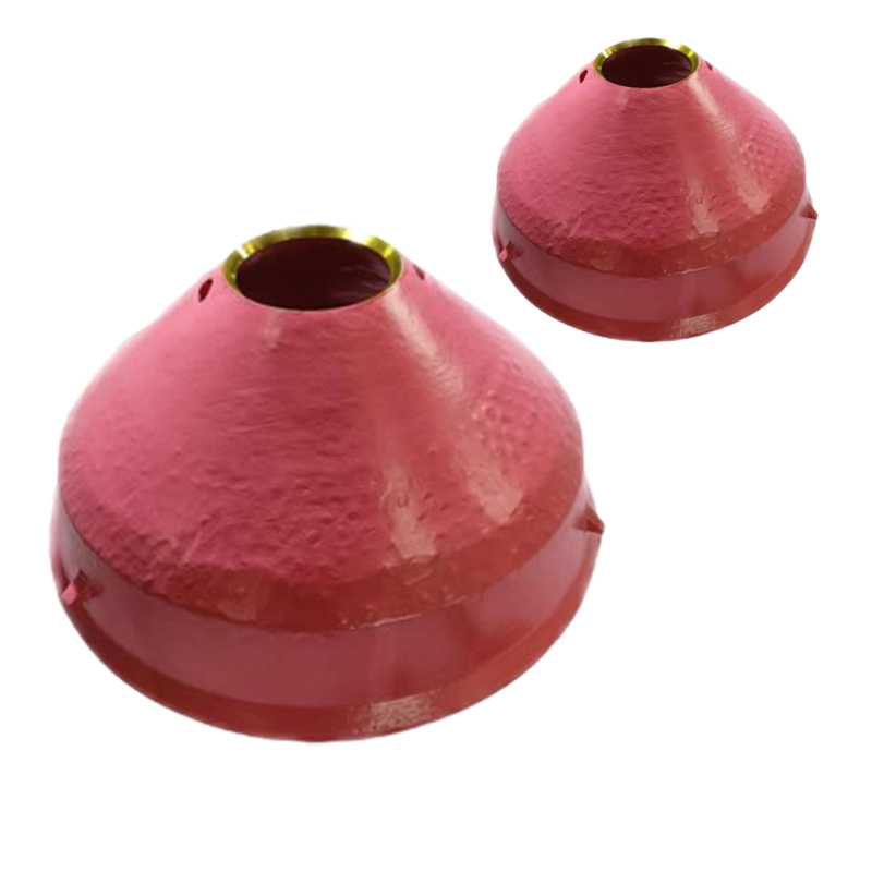 HP300圆锥破碎机镶铸合金动锥衬板 矿石破碎机高锰钢破碎壁 矿山破碎设备耐磨配件