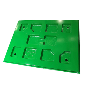 C106破碎机12齿活动颚板 矿山颚式破碎机耐磨配件 鄂破齿板