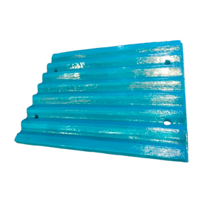 C105颚式破碎机高锰钢材质活动颚板 颚破齿板 矿石破碎机耐磨配件厂家